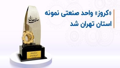 «کروز» واحد صنعتی نمونه استان تهران شد