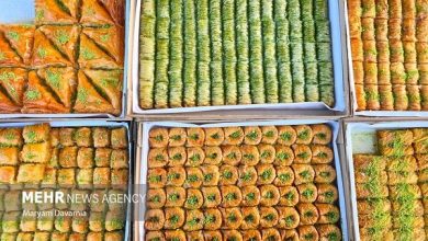 ثبات قیمت شیرینی در یلدا؛ میانگین قیمتها بین ۲۰۰ تا ۶۰۰ هزار تومان ثبات قیمت شیرینی در یلدا؛ میانگین قیمتها بین ۲۰۰ تا ۶۰۰ هزار تومان