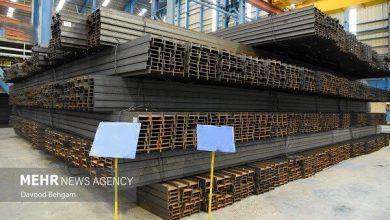 تولید تیرآهن کاهش یافت؛ رشد ۵ درصدی تولید فولاد